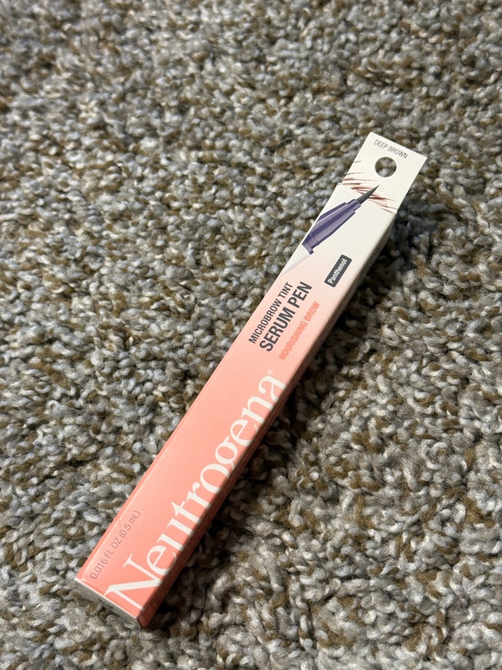 Neutrogena Microbrow Tint Serum Pen - Coral Pink Packaging